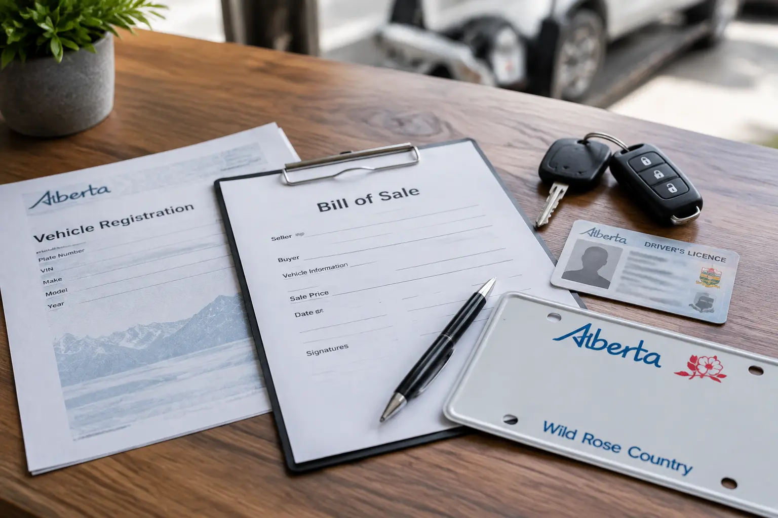 Vehicle selling process overview