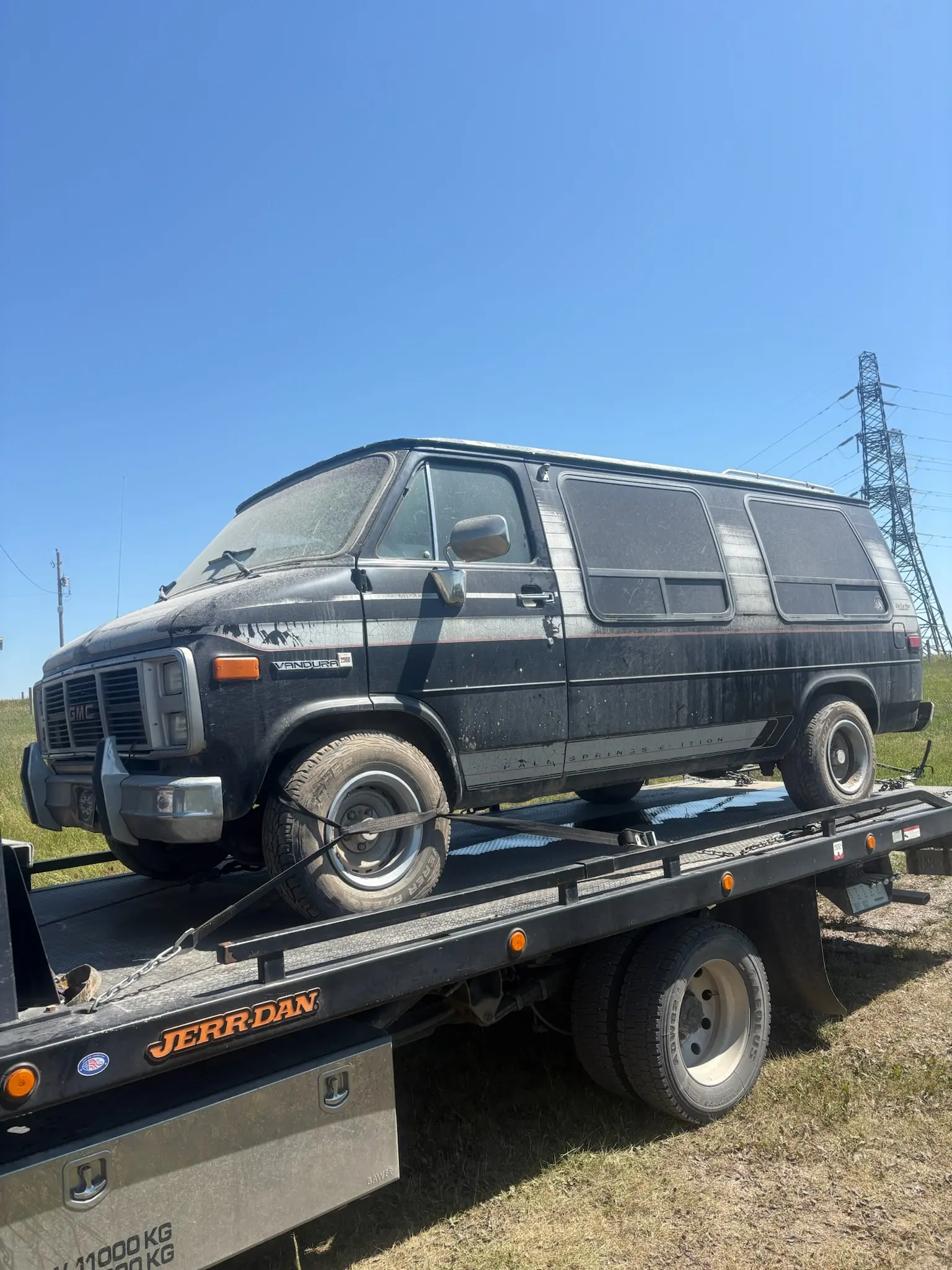 Junk car in Canmore Alberta